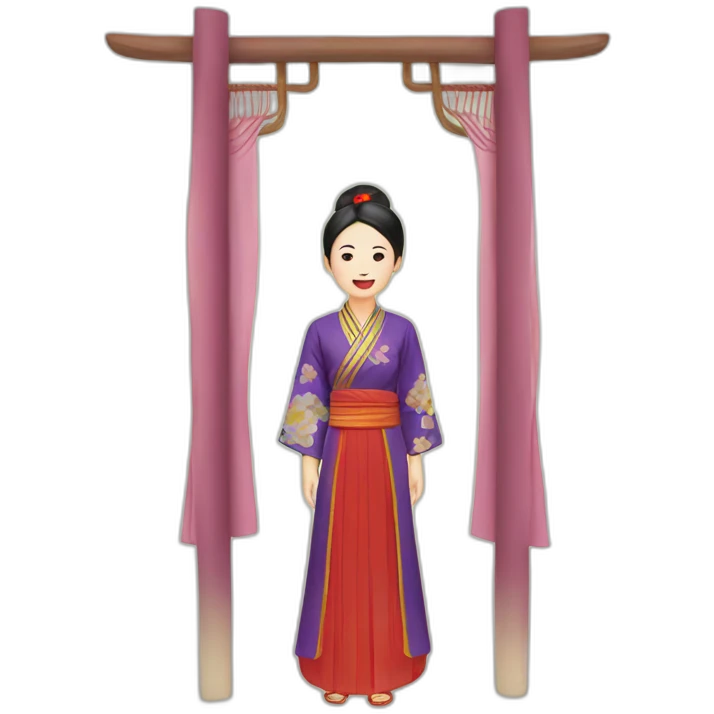 ao đại vietnamese dress emoji