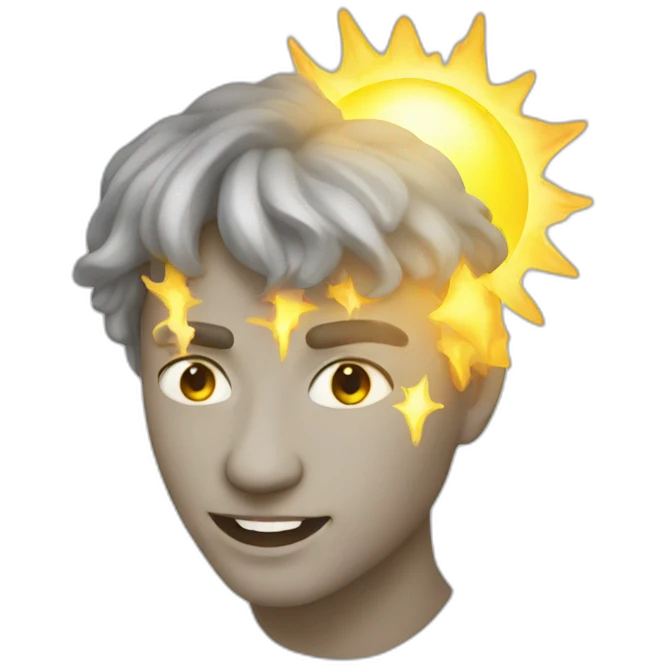 Sol brillando emoji