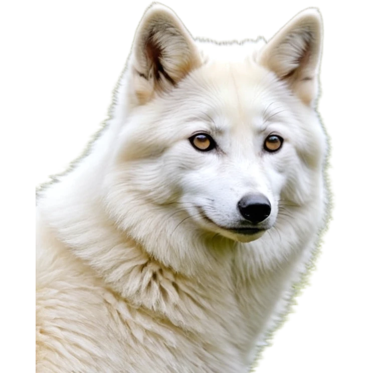 Морда черно-белого русского кокер спаниеля emoji