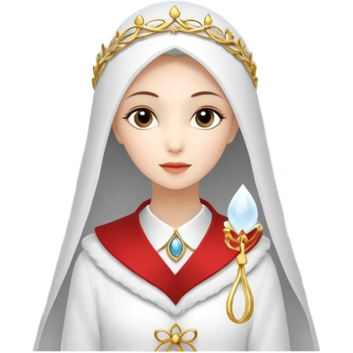 Нежное хрустальное сердце небесно голубого цвета  emoji