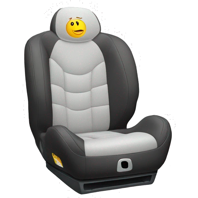 graphic car seat emoji