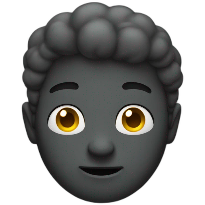 dark clouds emoji