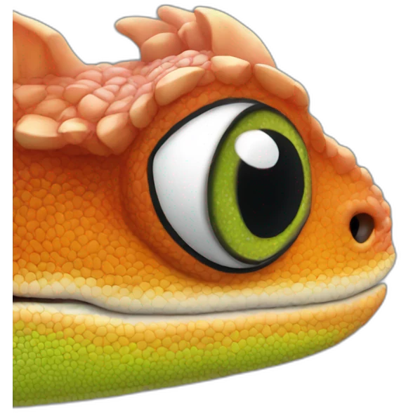 Caméléon emoji