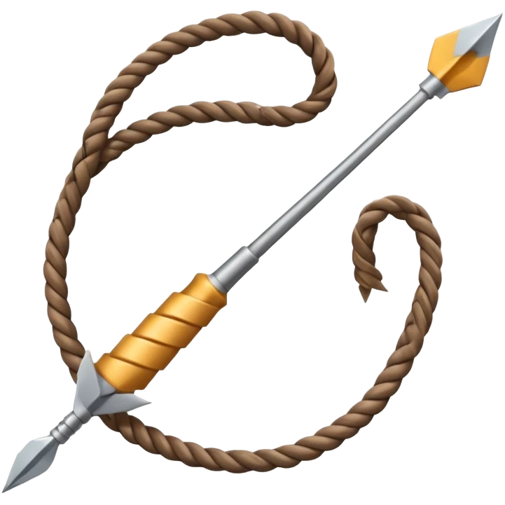 Rope Dart – Long rope with metal dart tied at the end. emoji