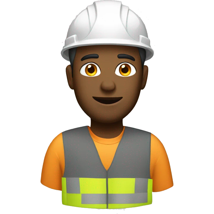 construction worker emoji