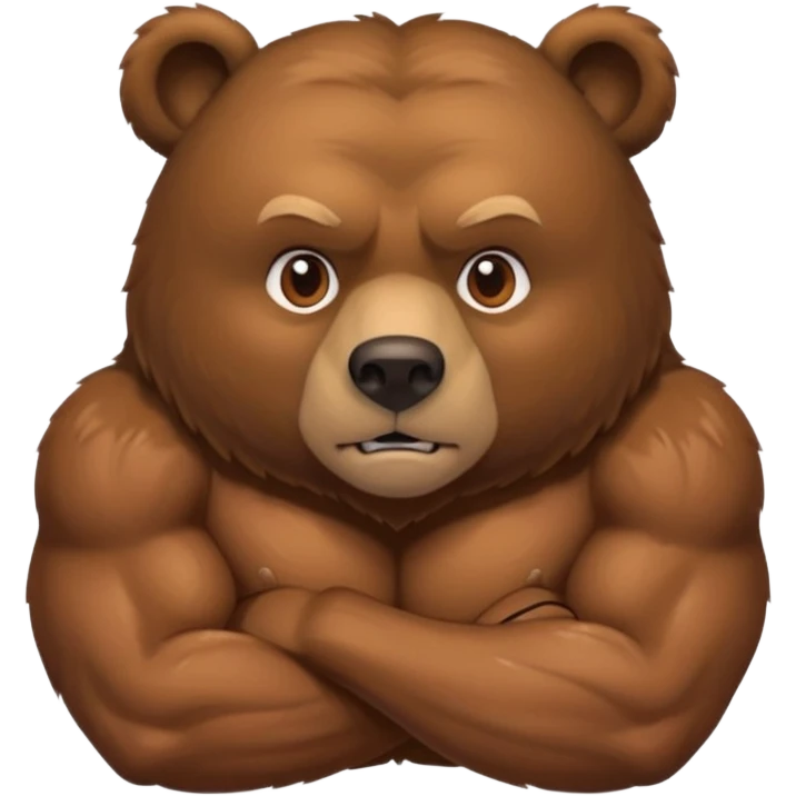 sportman bear emoji
