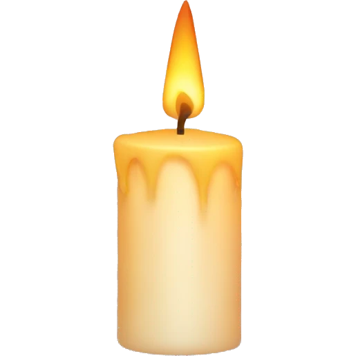 christmas candle emoji