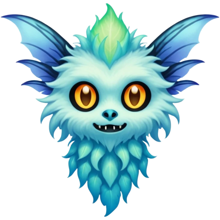 Draconian Faerie Elvish Vampiric Spectral Ghostly Ghoulish Skeletal Furry Fuzzy Fluffy Feathery Translucent Transparent Luminescent Bioluminescent emoji