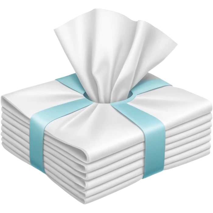 Paper tissues & napkins emoji