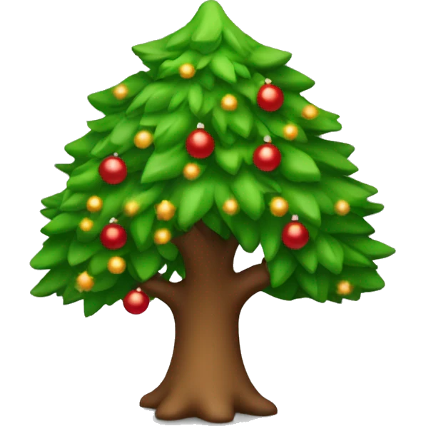 Árbol navidad emoji