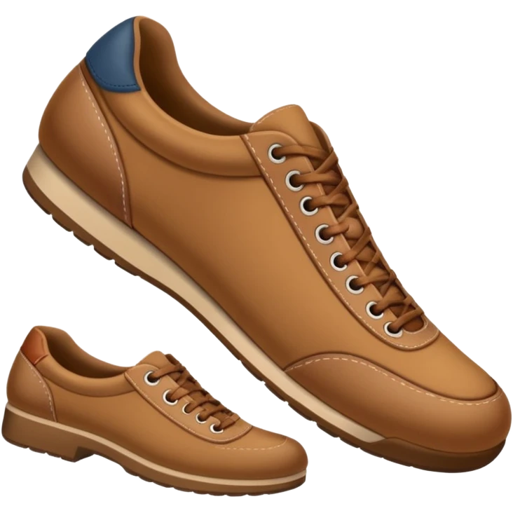 a normal foot with shoe emoji