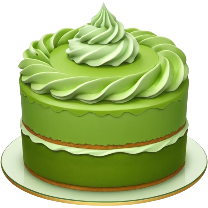 matcha cake emoji