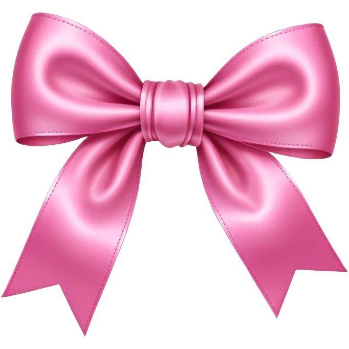 Pink bow  emoji