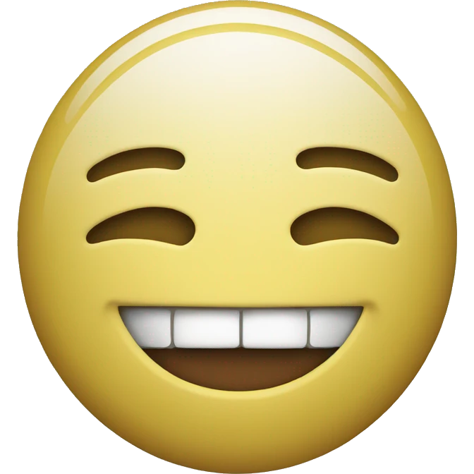 Smiley with mute over mouth emoji