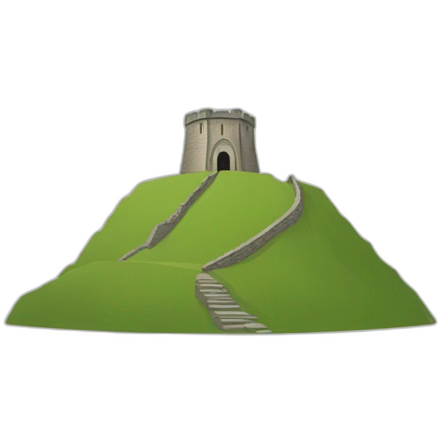 Glastonbury Tor emoji