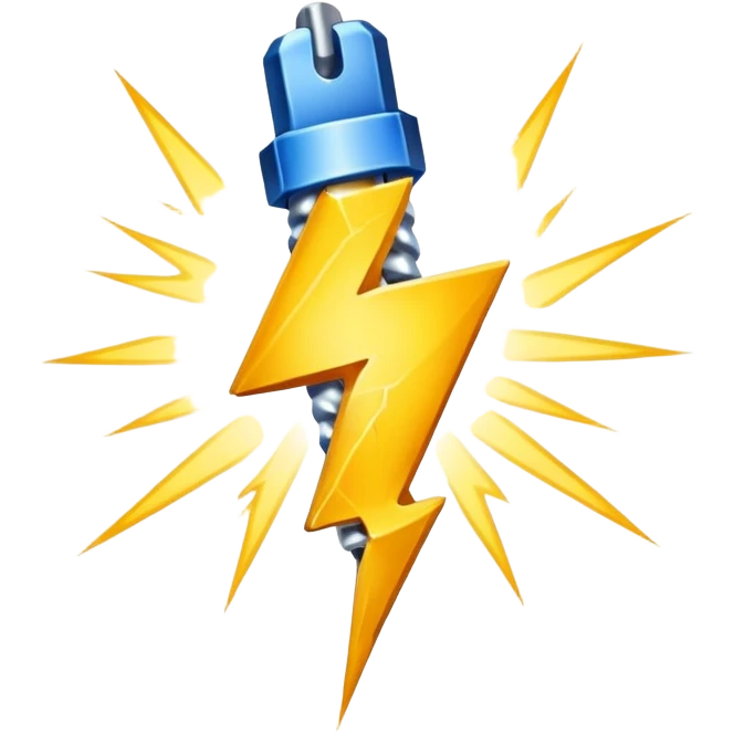 Electricity emoji