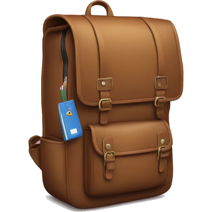 classic school bag emoji