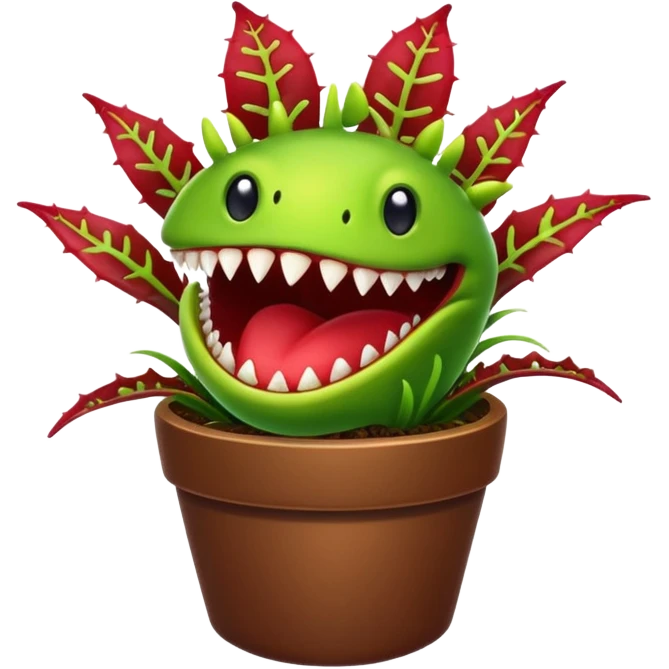 venus fly trap emoji