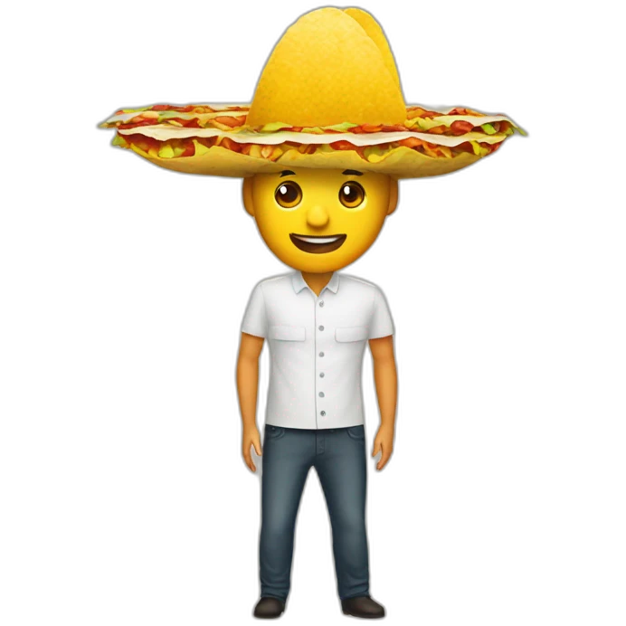 Taco al pastor emoji