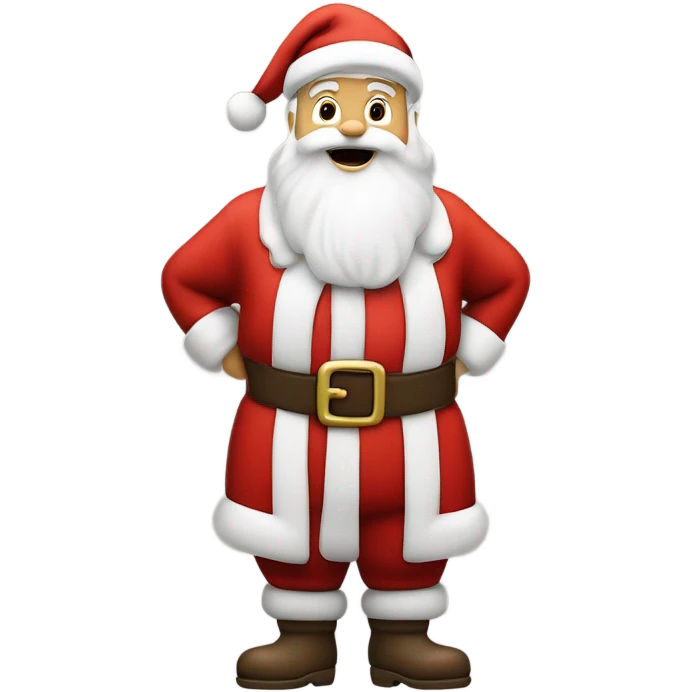 Standing Santa Claus ￼￼ emoji