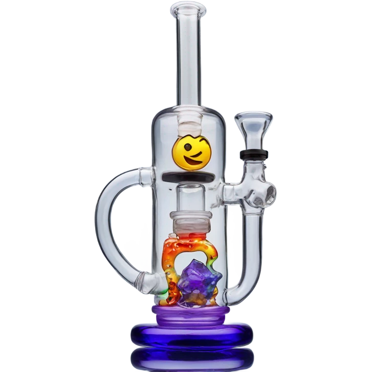 a dab rig emoji