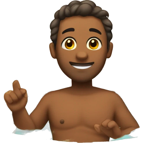 Birthday in sauna  emoji