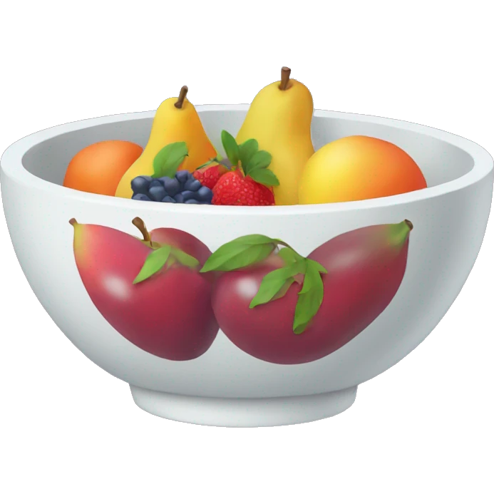 Fruit bowl emoji