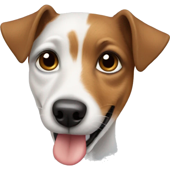 Dog jack russel emoji