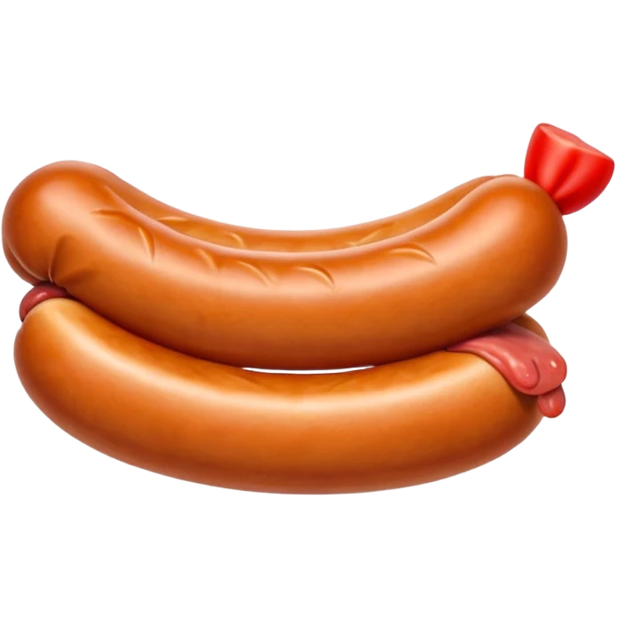 Mouth on sausage emoji