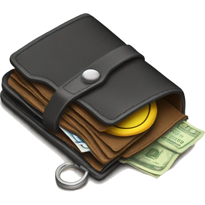 Wallet with no money emoji