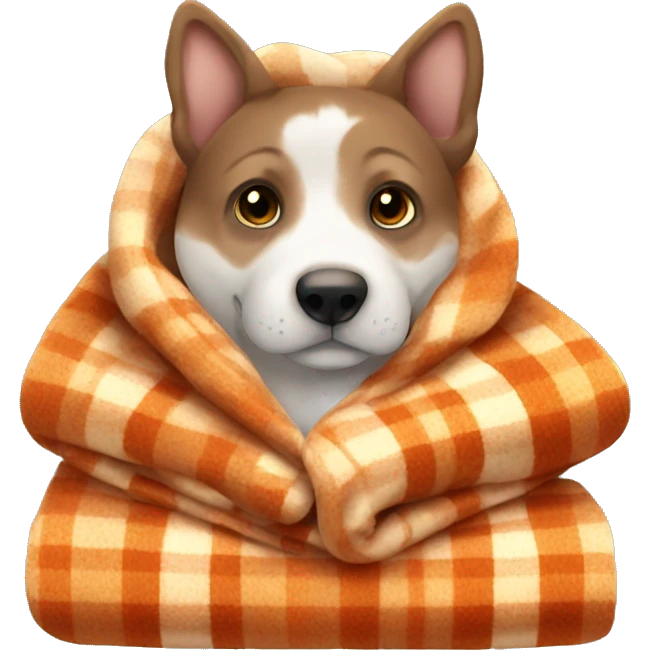 Cozy autumn blanket  emoji