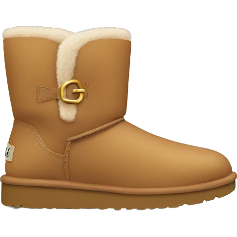 Tan Ugg boots emoji