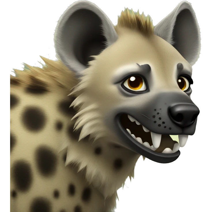 Hyena emoji