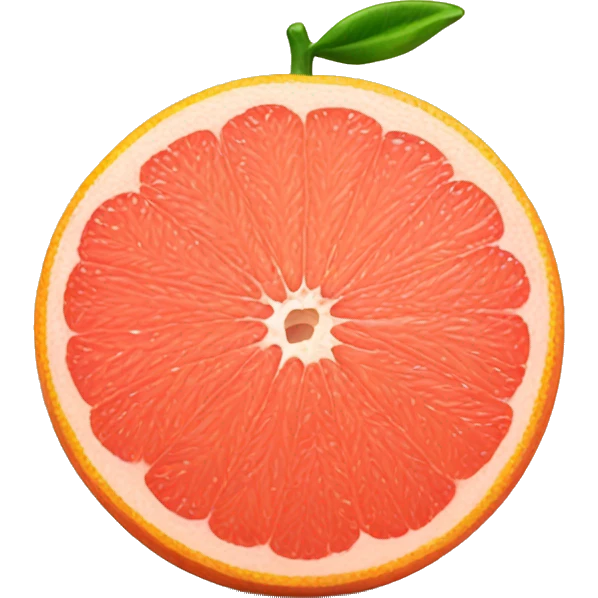 Grapefruit emoji