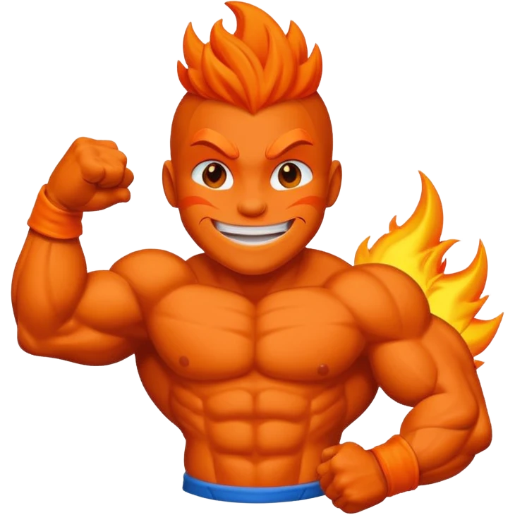 Dracaufeu GigaChad emoji
