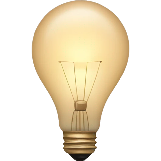 Beige lights emoji