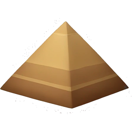 Pyramid emoji
