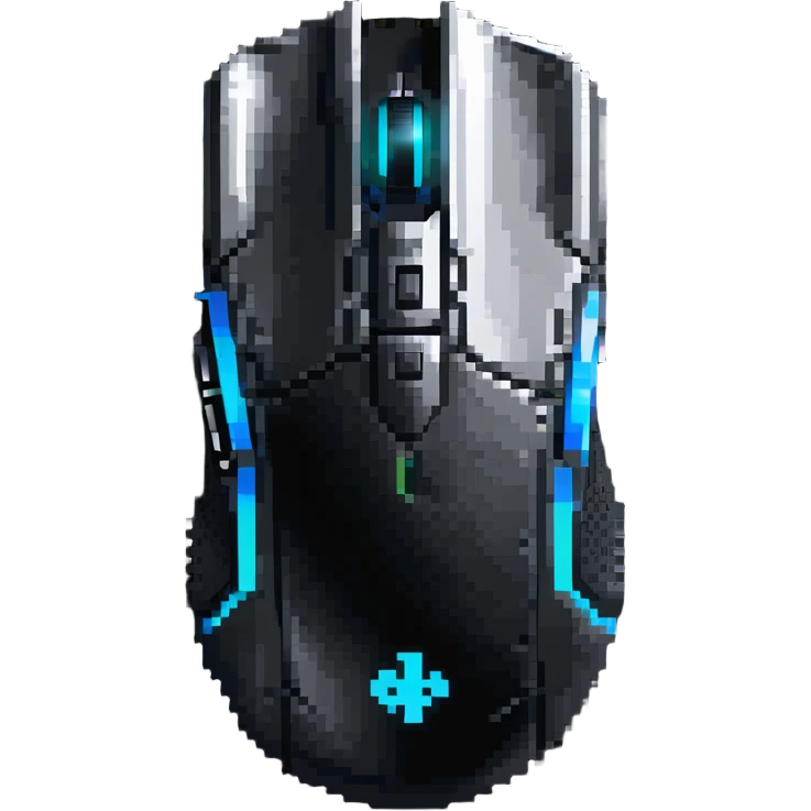 wireless gaming mouse with sleek design emoji