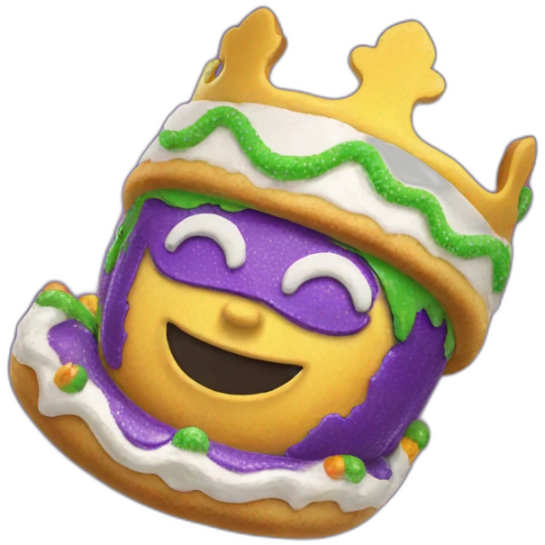 king cake emoji