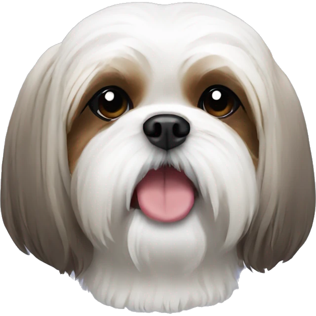 shih tzu dog emoji