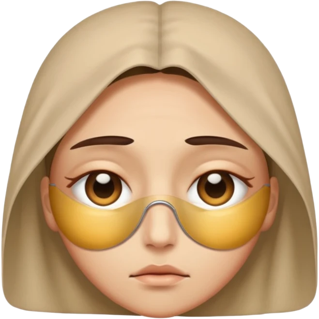 blinded eyes emoji