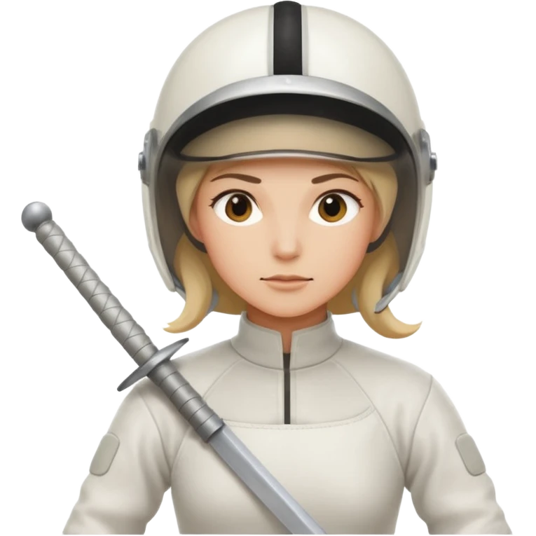fencer woman emoji
