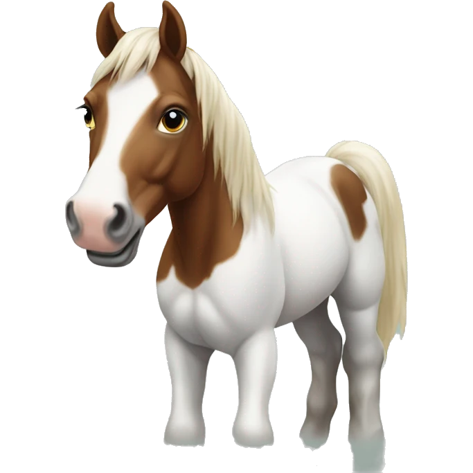 Paint horse emoji