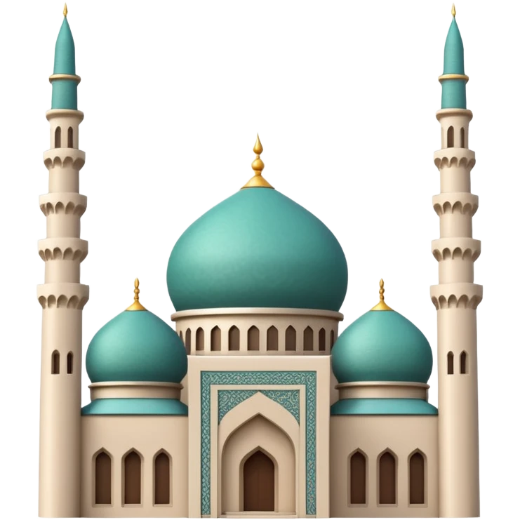 مسجد با دوتا دسته emoji