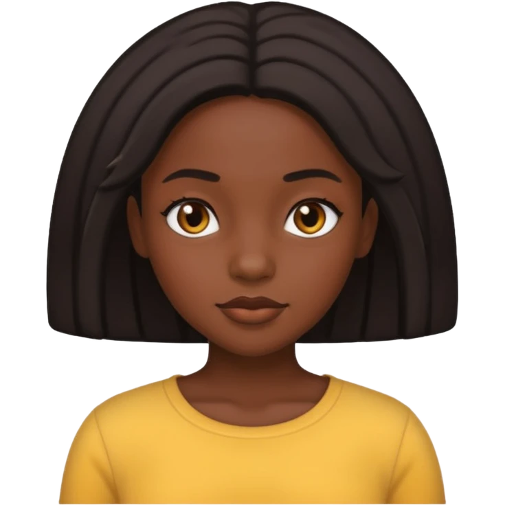 black girl emoji