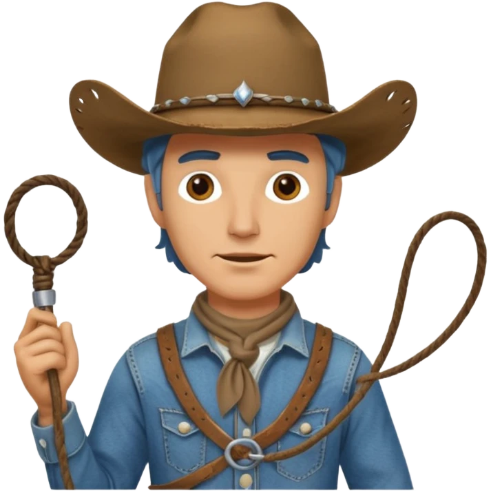Cowboy (wild west theme) emoji