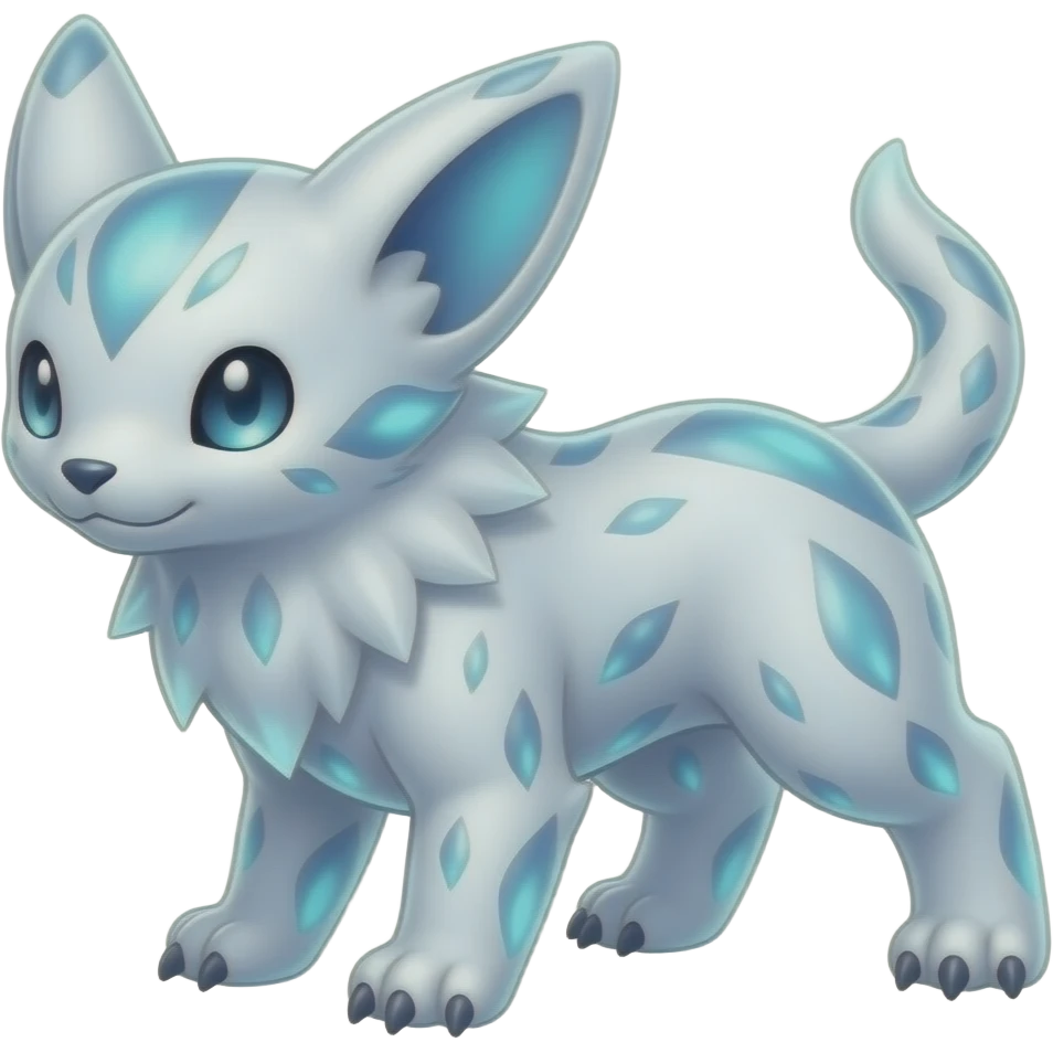Epic Legendary Bioluminescent Translucent Luminescent Diaphanous Shiny Colorful Meloetta-Latias-Veemon-Peppercat-Wargreymon-Protogen-Fakémon-fusion-hybrid-creature emoji