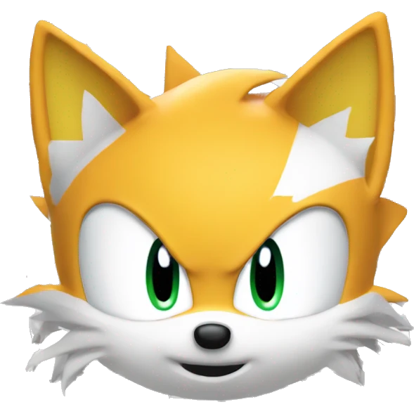 Tails sonic head emoji