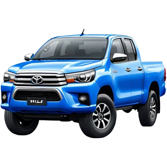 Toyota Hilux - Toyota (Model Year: 2021) (Iconic colour: Blue) emoji