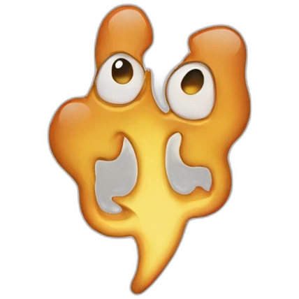 Two flerting emoji